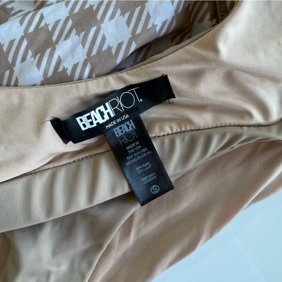 Beach Riot Houndstooth Bikini - Picture 3 of 6